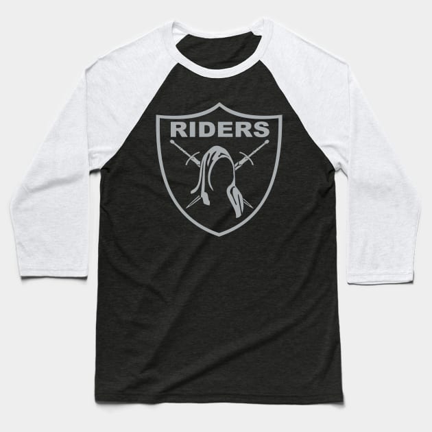 Riders Baseball T-Shirt by Pixhunter